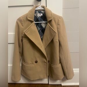 Crown & Ivy Camel Peacoat